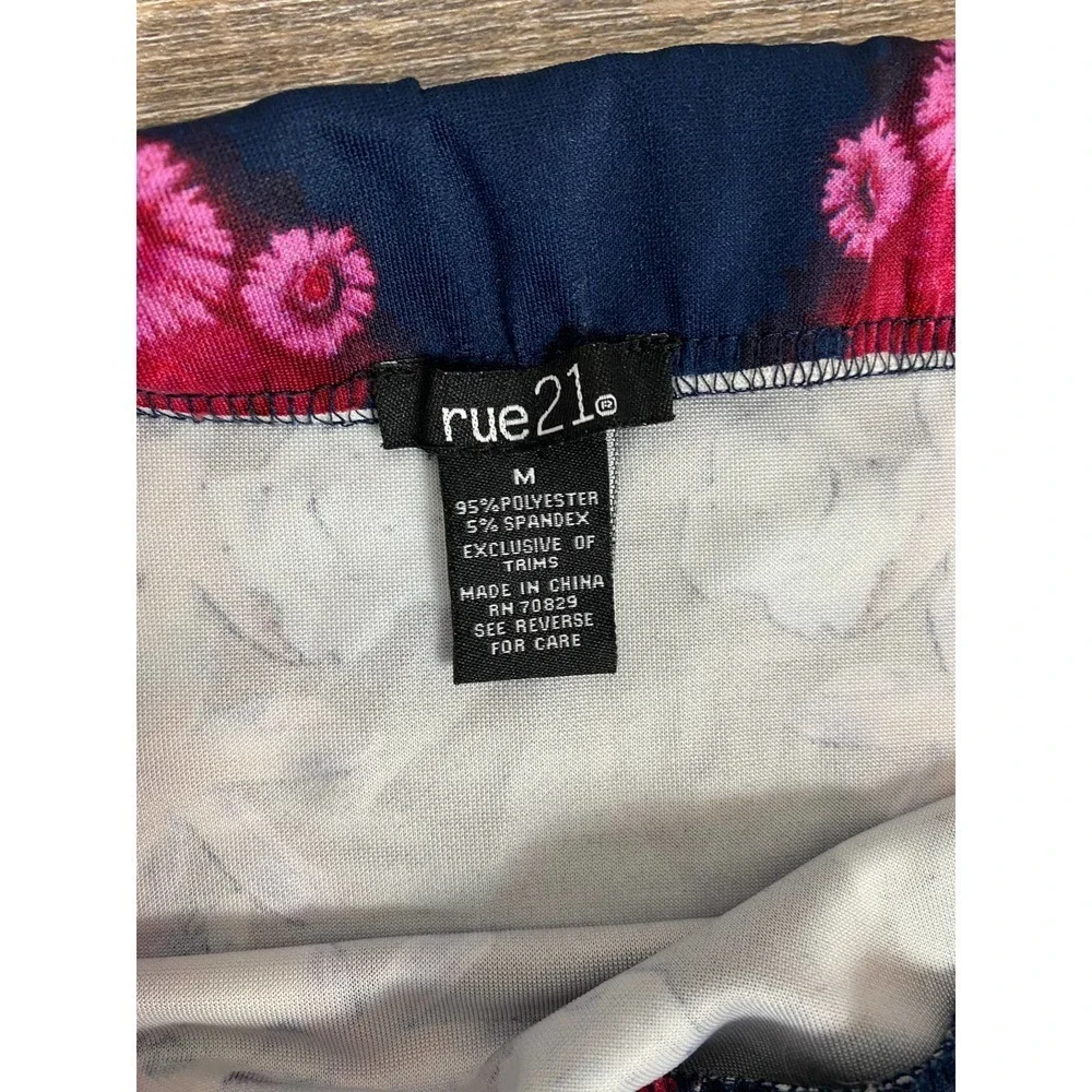 Womens Floral Pencil Skirt M